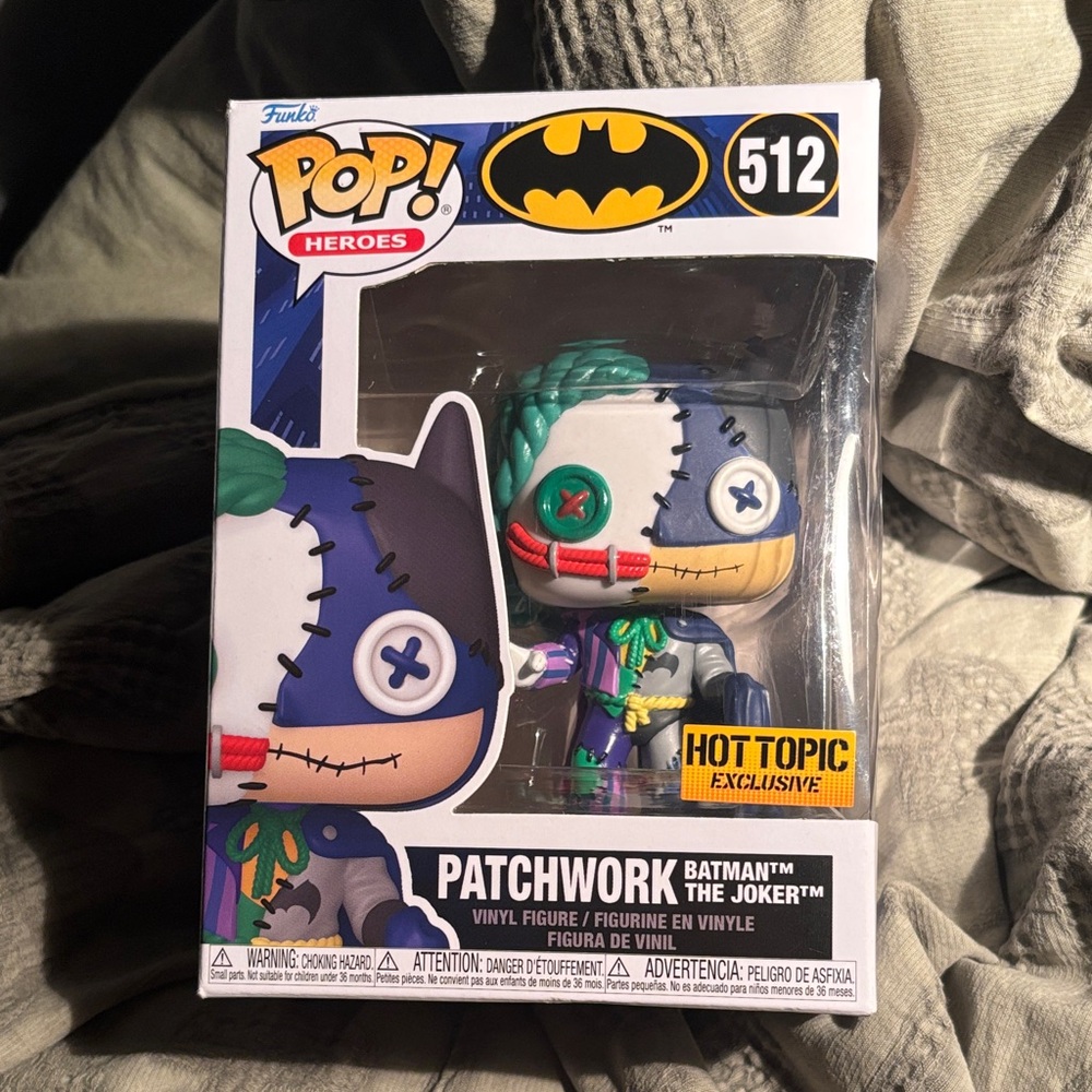 Funko Pop Patchwork Batman Joker Exclusive Figure